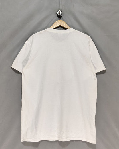 Authentic White T Shirt For Men Large