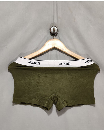 Woxer Green Boxer Underwear For Men Medium