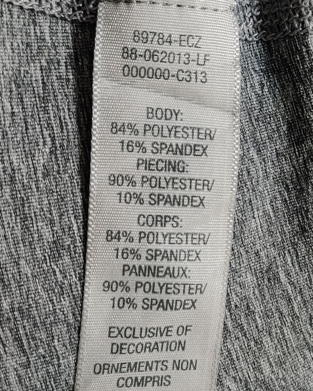 Power Core Gray Boxer Underwear For Men Large