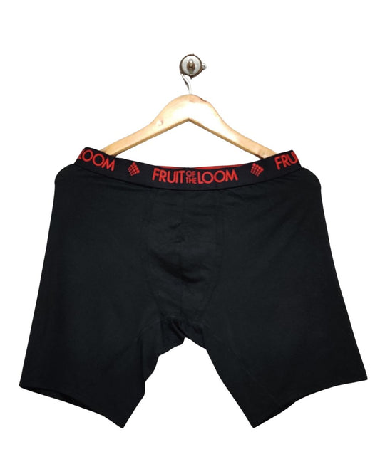 Fruit Of The Loom Black Boxer Underwear For Men X Large