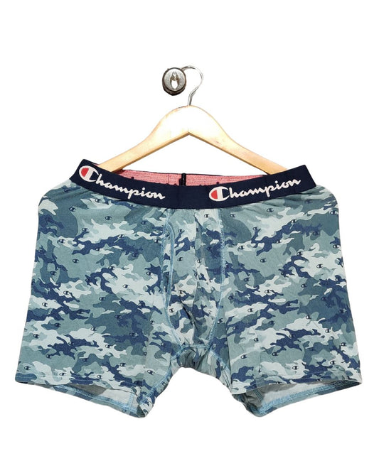 Champion Gray Boxer Underwear For Men Large