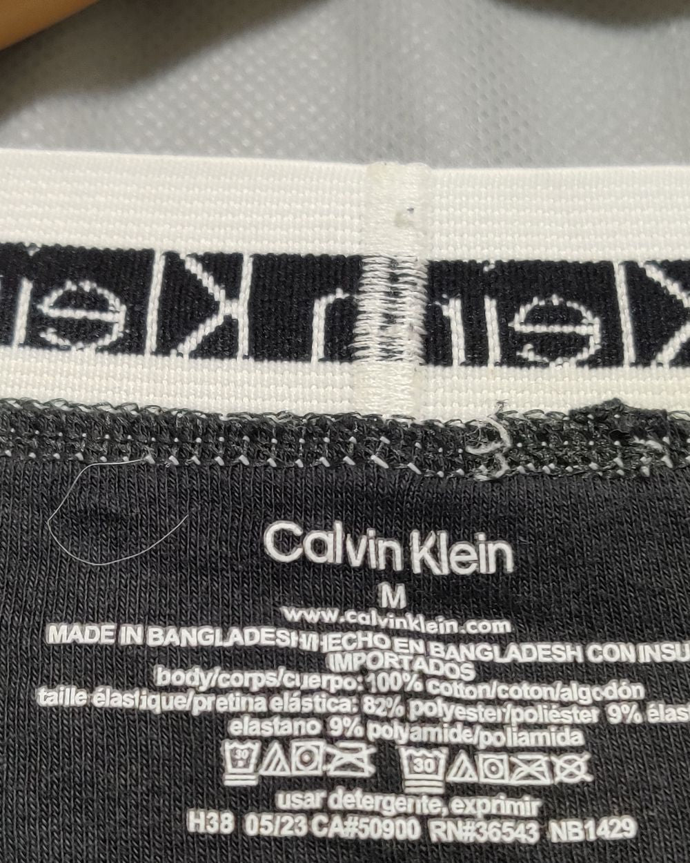 Calvin Klein Black Boxer Underwear For Men Medium