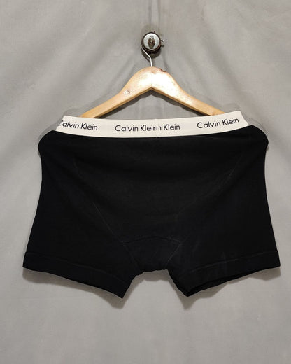 Calvin Klein Black Boxer Underwear For Men Medium