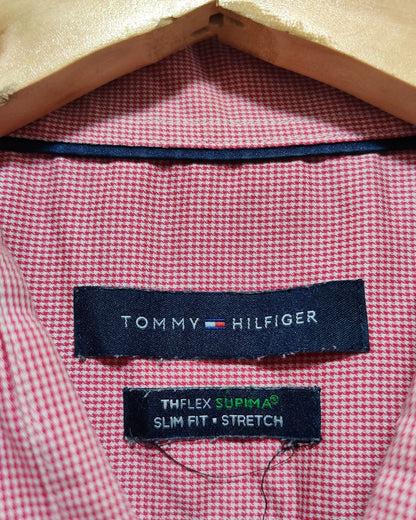 Tommy Hilfiger Red Shirt For Men XL