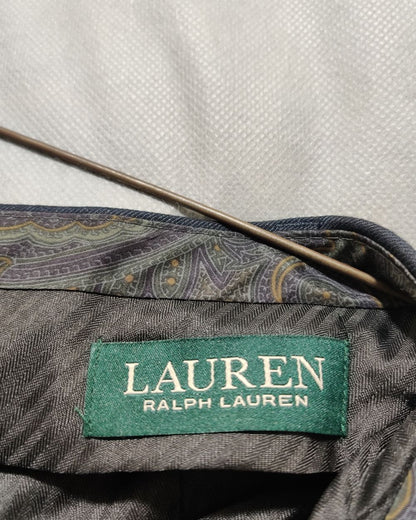 Ralph Lauren Blue Cotton Dress Pant For Men L