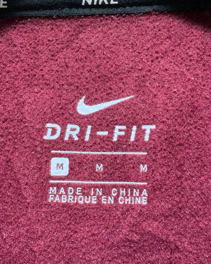 Nike Maroon For Men Sweatshirt Medium