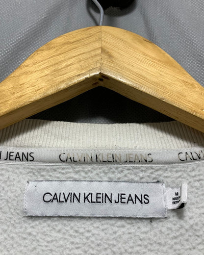 Calvin Klein White For Men Sweatshirt M