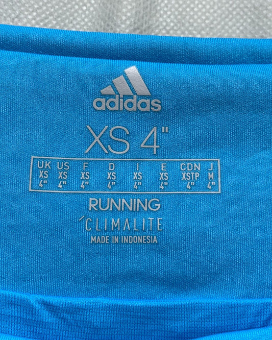 Adidas Blue Sport Short For Women XS