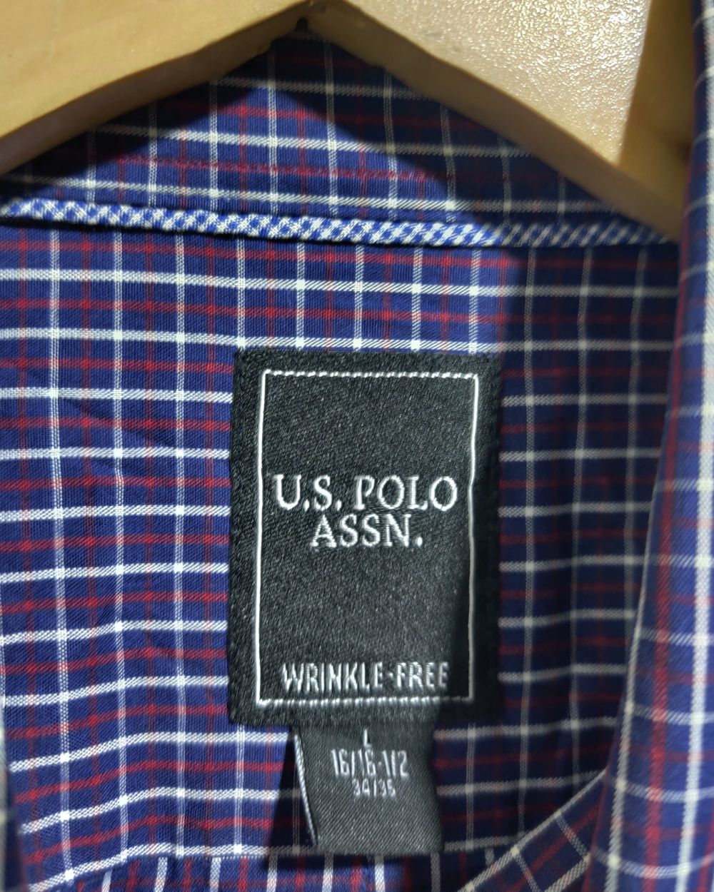 U.S. Polo Assn Purple Cotton Shirt For Men L
