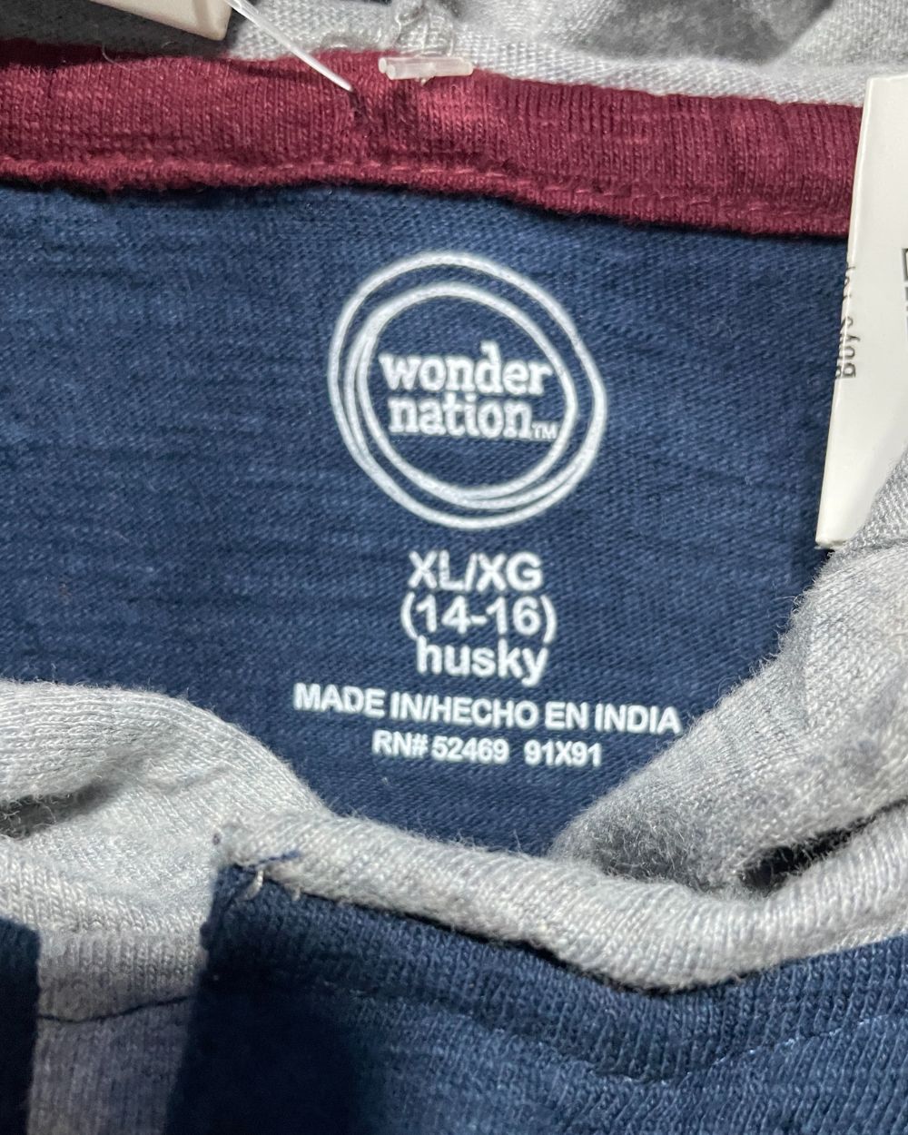 Wonder Nation Sweatshirt for Men 16 Years