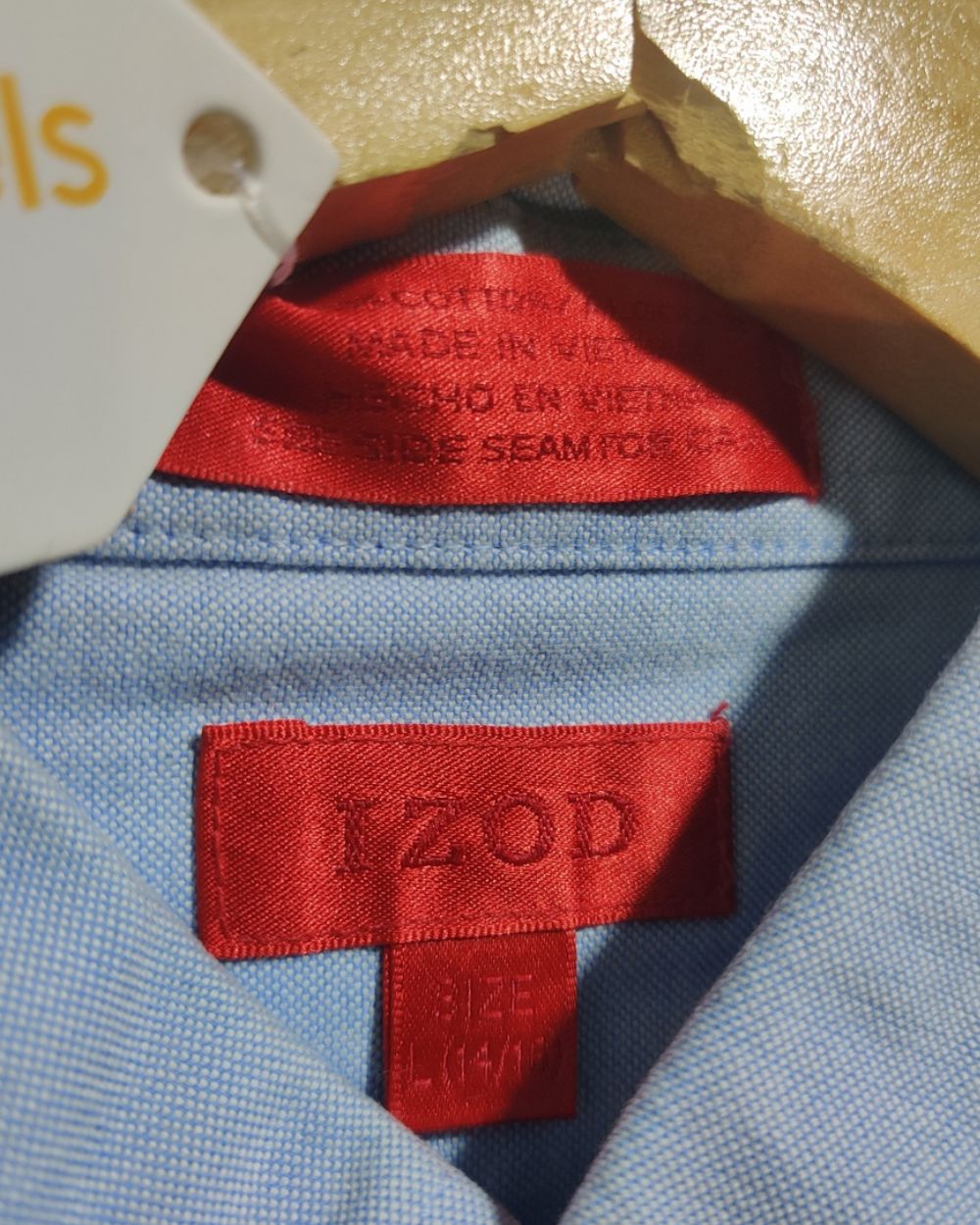 Izod  For Men Shirt Medium