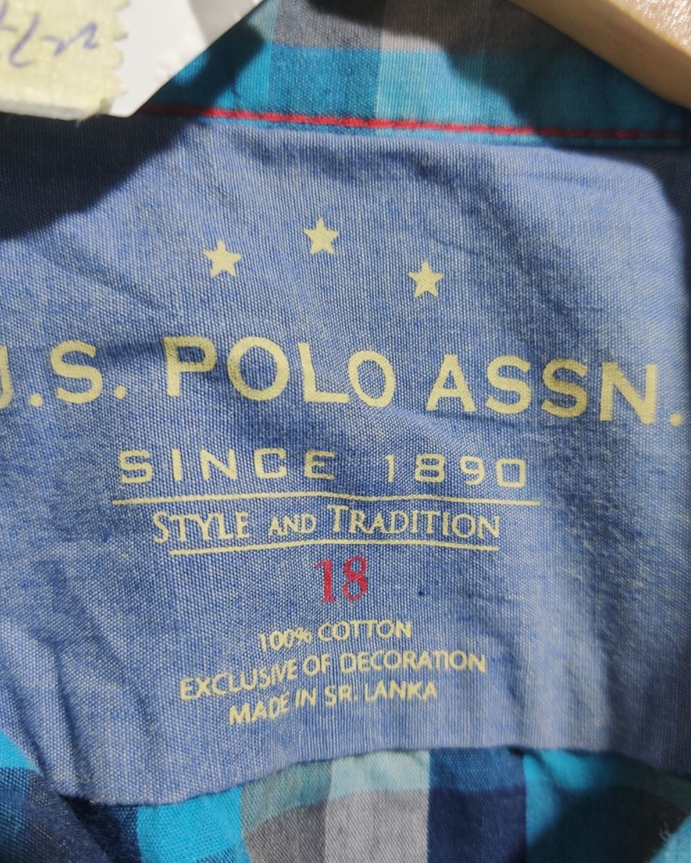 U.S. Polo Assn  For Kids Shirt 18 Years