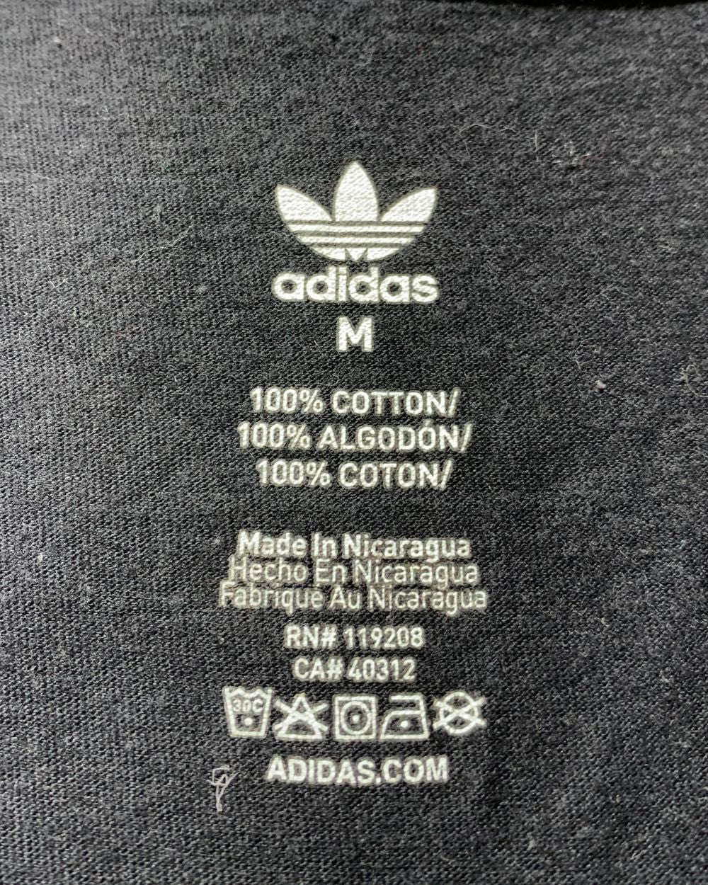 Adidas For Men Cotton T Shirt Medium