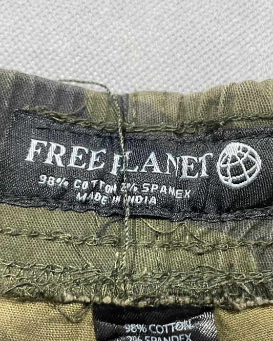 Free Planet Brand For Men Cargo Pant X Large