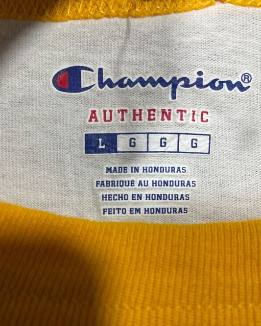 Champion  For Men Cotton T Shirt Large