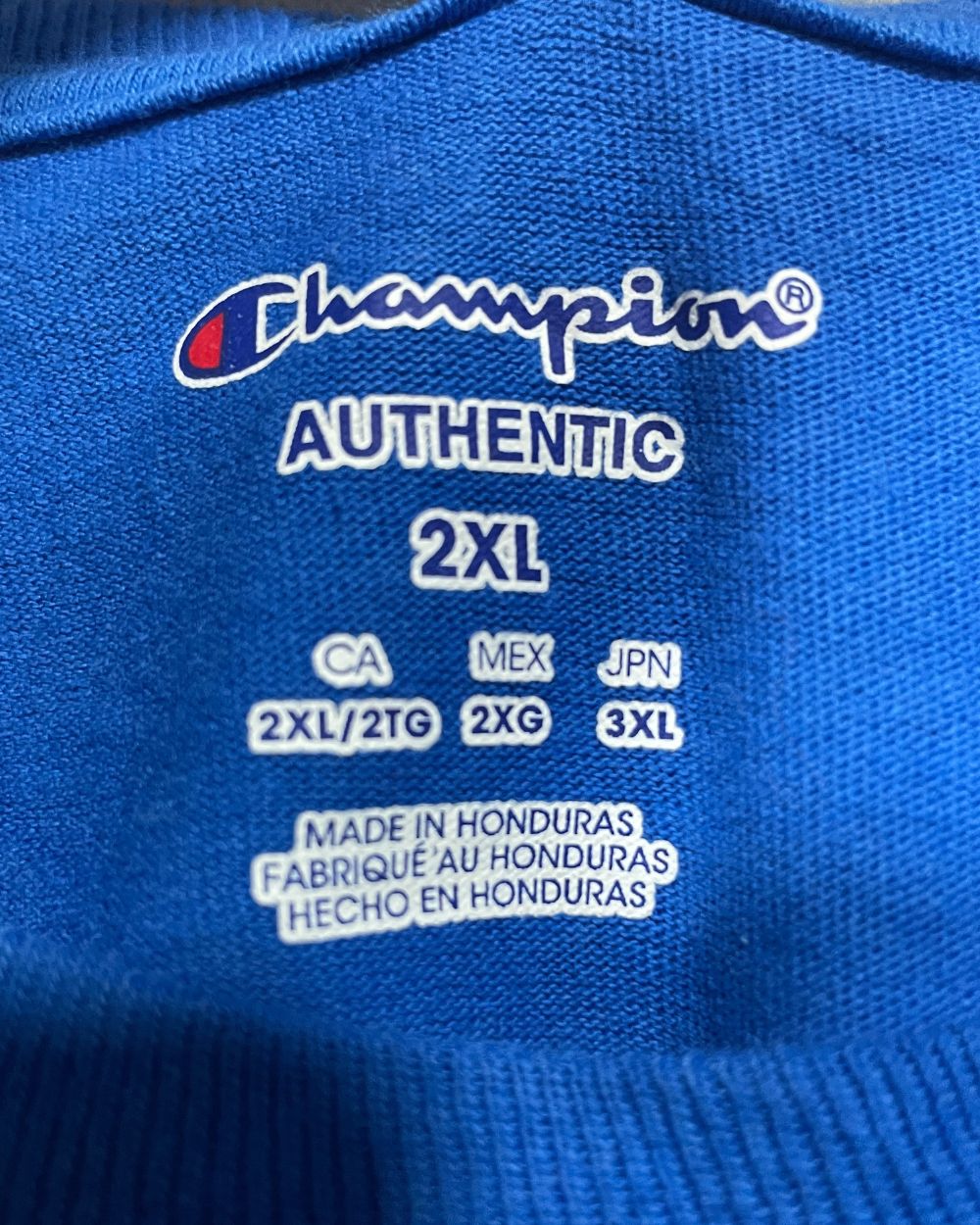 Champion For Men Cotton T Shirt Large