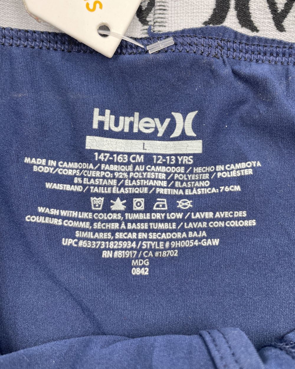 Hurley For Men Boxer Underwear Large