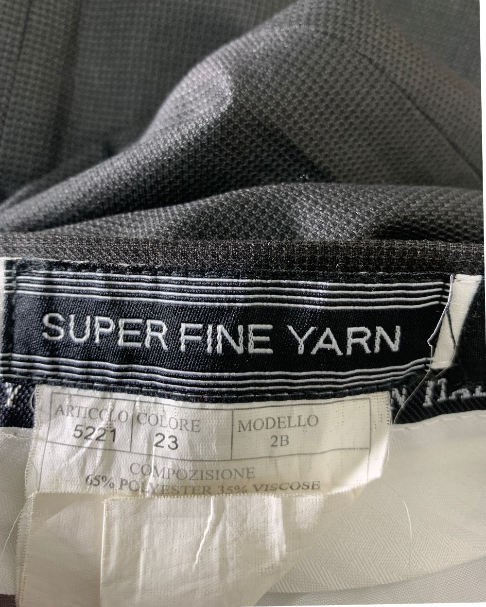 Designed In Italy For Men Dress Pant