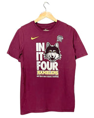 Nike Maroon Sports T Shirt For Men S