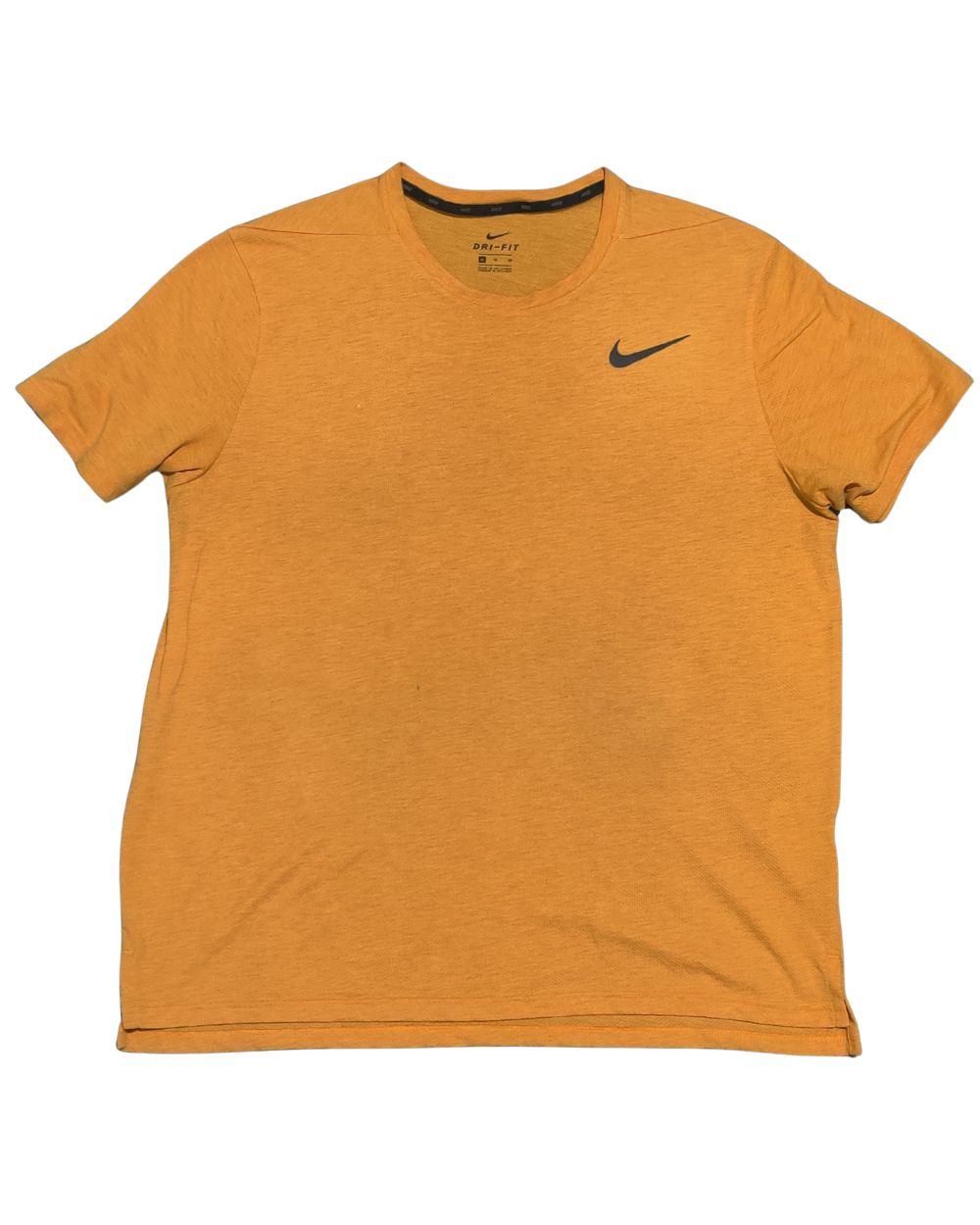 Nike Dri Fit Men Sport Orange T Shirt