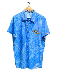 BD Sports Blue Cotton Shirt For Men Medium