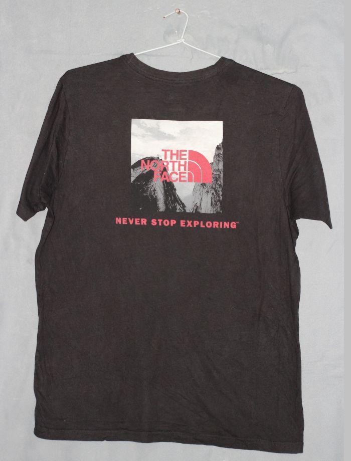 The North Face Branded Original Cotton T Shirt For Men | Preloved Labels