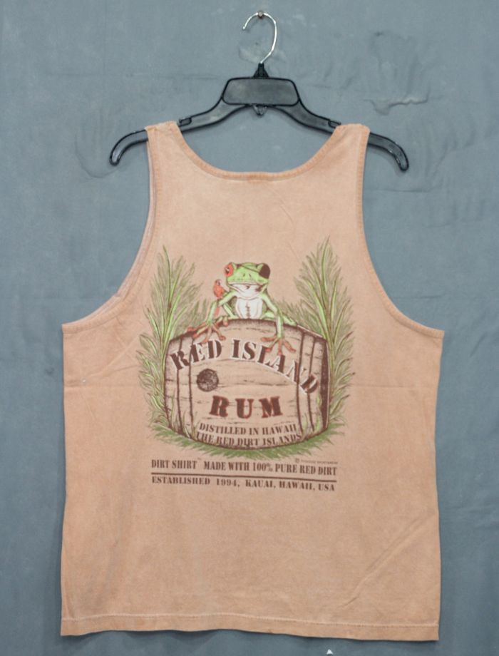 Red Dirt Hawaii Branded Original Vest T Shirt For Men | Preloved Labels
