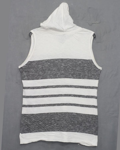 Vertical Branded Original Vest Hood T Shirt For Men | Preloved Labels