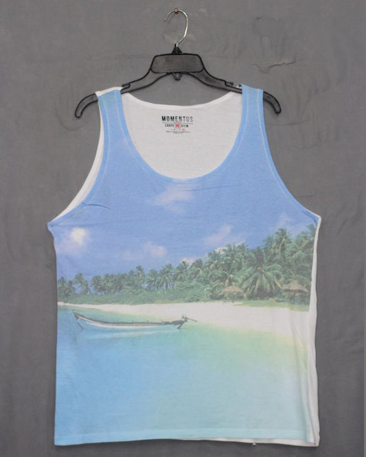 Momentus Branded Original Vest T Shirt For Men | Preloved Labels