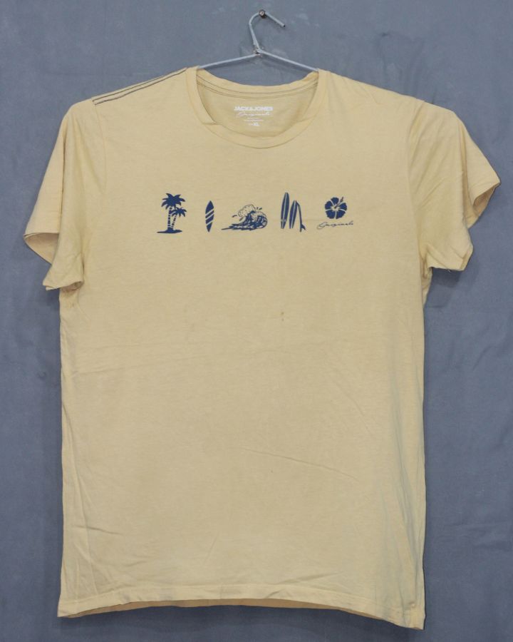 Jack & Jones Branded Original Cotton T Shirt For Men | Preloved Labels