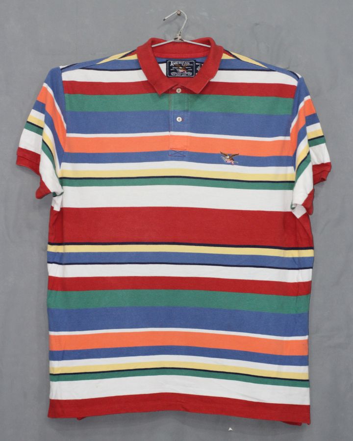 American Living Branded Original Cotton Polo T Shirt For Men | Preloved Labels