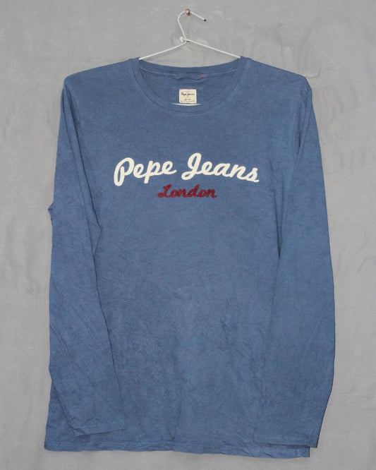 Pepe Jeans Branded Original Cotton T Shirt For Men | Preloved Labels