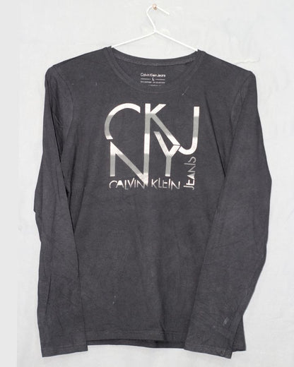 Calvin Klein Jeans Branded Original Cotton T Shirt For Men | Preloved Labels