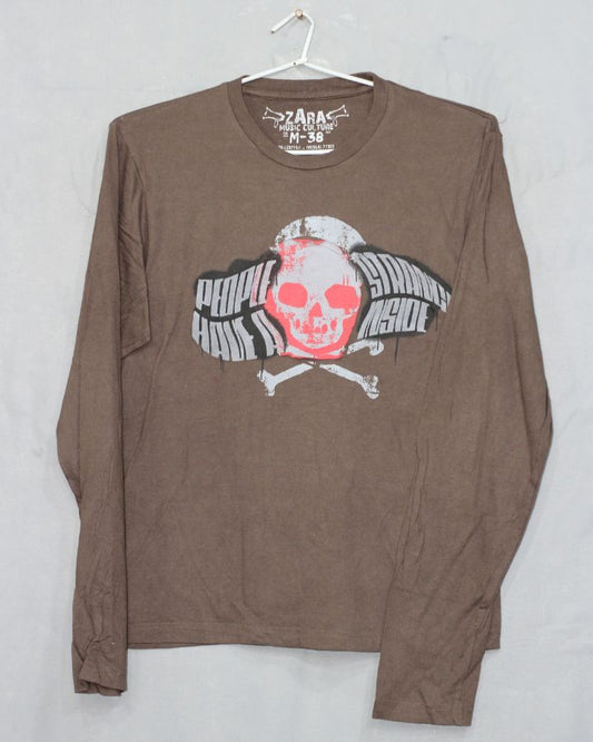 Zara Man Branded Original Cotton T Shirt For Men | Preloved Labels