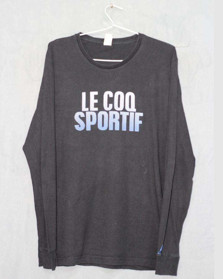 Le Coq Sportif Branded Original Cotton T Shirt For Men | Preloved Labels