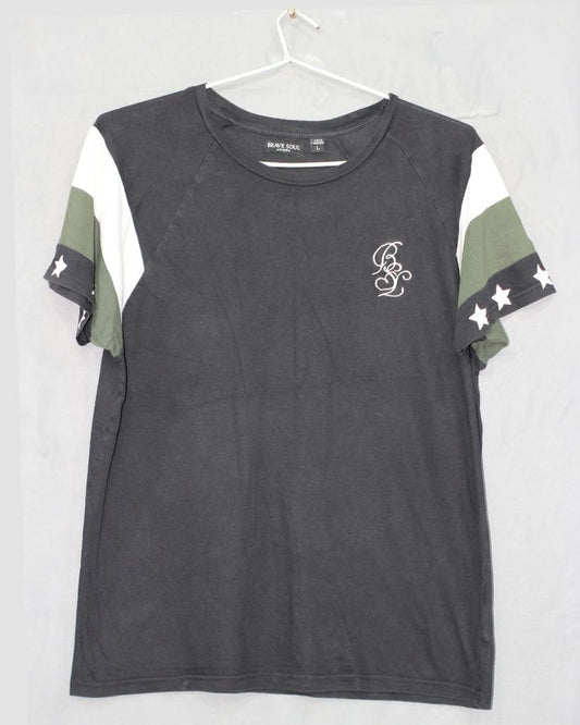 Brave Soul Branded Original Cotton T Shirt For Men | Preloved Labels