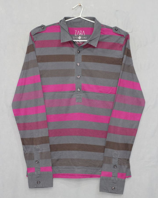 Zara Man Branded Original Cotton Polo T Shirt For Men | Preloved Labels