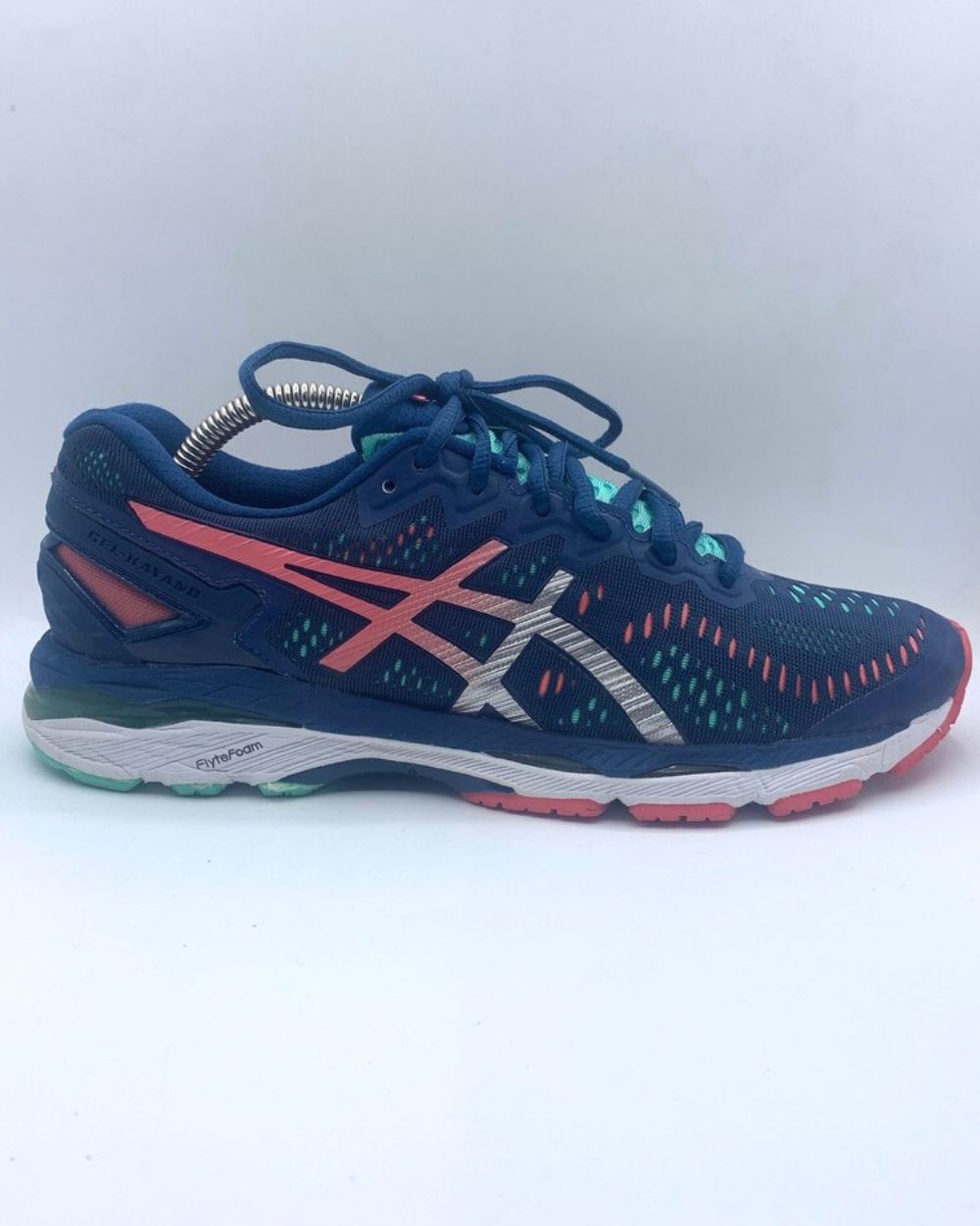 Asics Igs Dynamic Duomax Flyte Foam  Original Brand Sports Navy Blue Running Shoes For Unisex