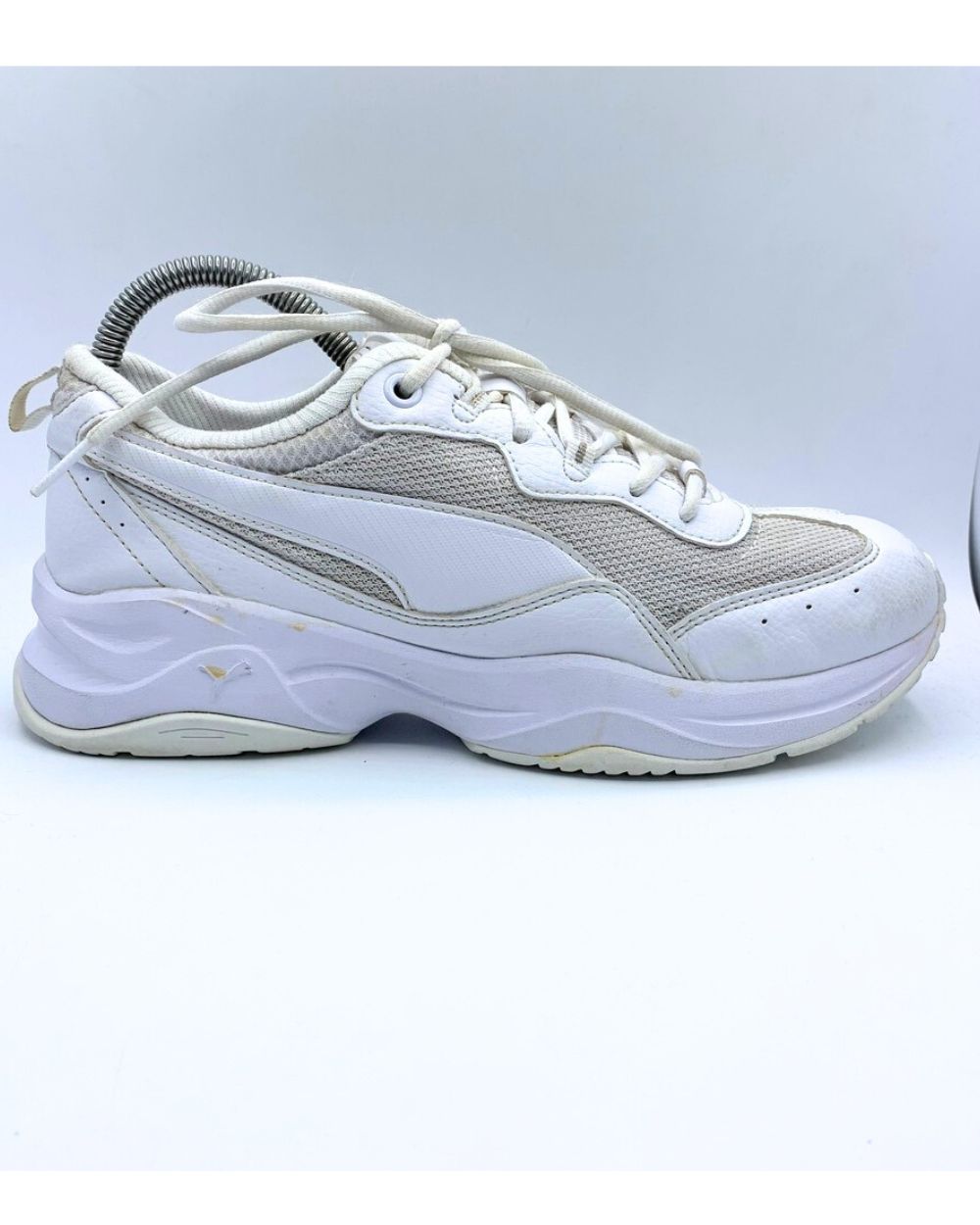 Puma Original Brand Sports White Running Shoes For Unisex