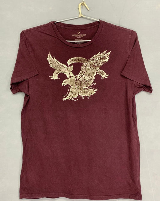 American Eagle Branded Original Cotton T Shirt For Men