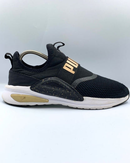Puma Brand Sports Black Running Shoes For Unisex