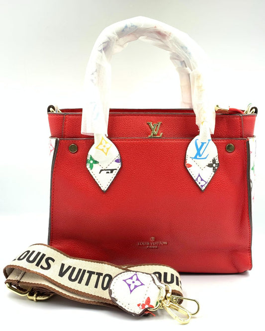L.V Brand PU Leather Stylish For Woman Hand Bag