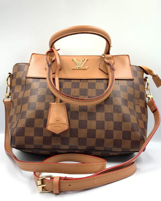 L.V Brand PU Leather Stylish For Woman Hand Bag