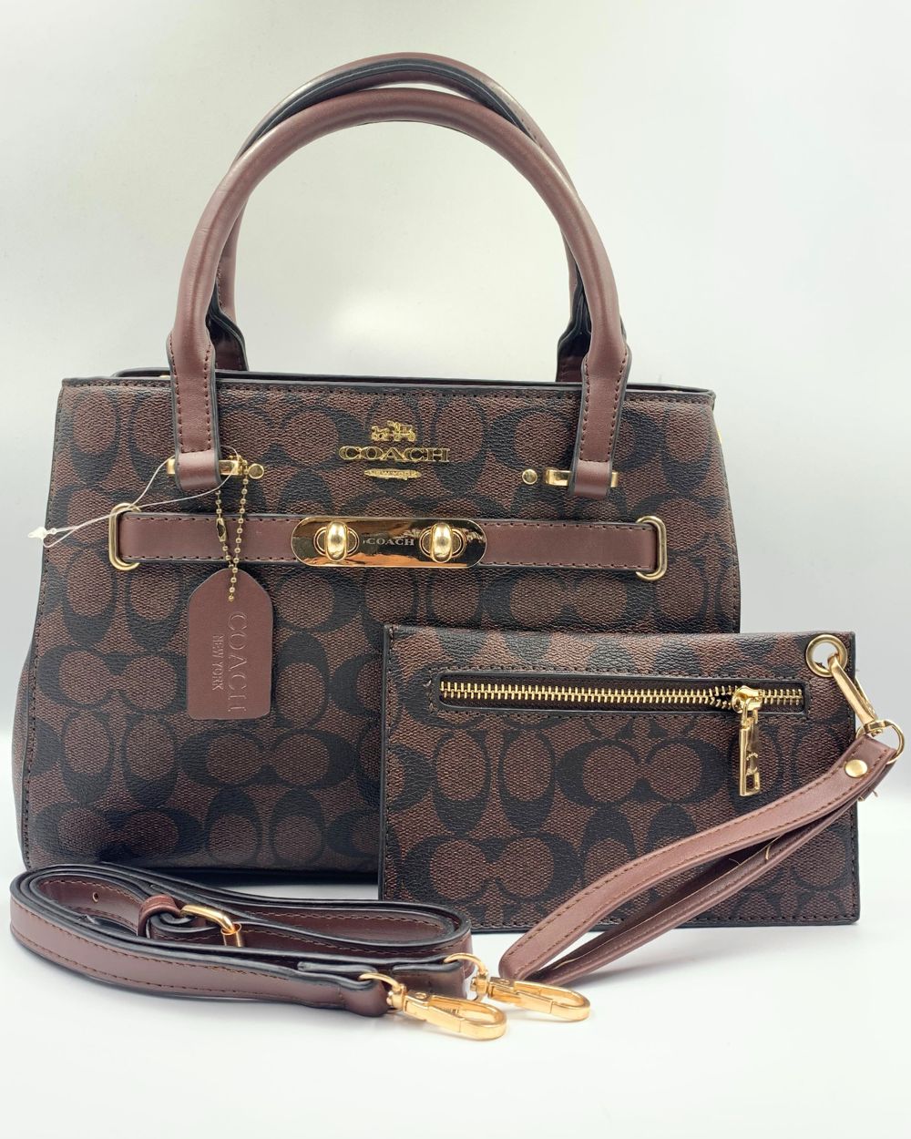Co Brand PU Leather Stylish 2 Pcs For Woman Hand Bag
