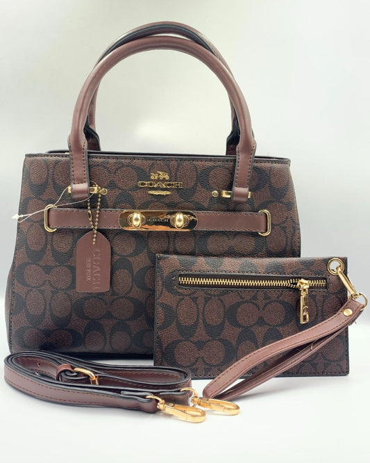 Co Brand PU Leather Stylish 2 Pcs For Woman Hand Bag