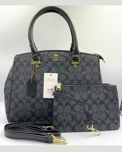 Co Brand PU Leather Stylish 2 pcs For Woman Hand Bag