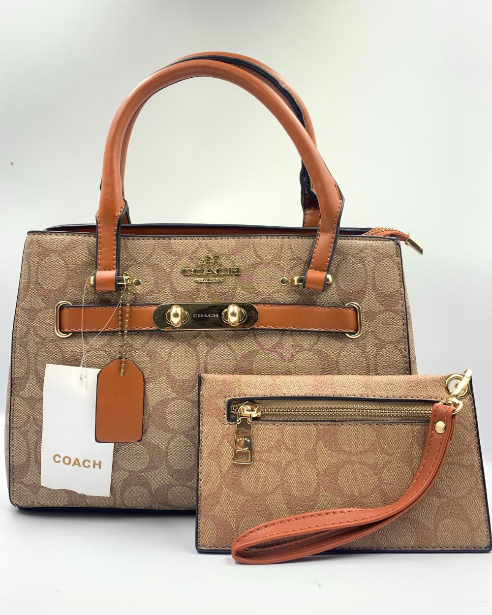 Co Brand PU Leather Stylish 2 Pcs For Woman Hand Bag