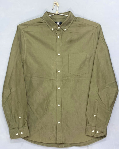 H&M Branded Original Cotton Shirt For Men
