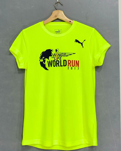 Puma Branded Original For Sports Women T Shirt