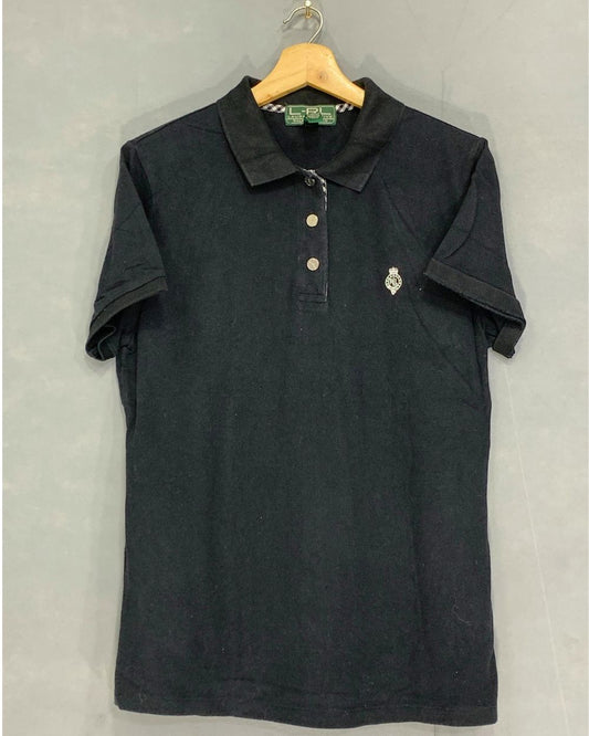 L-RL Lauren Active Branded Original For Cotton Women Polo T Shirt